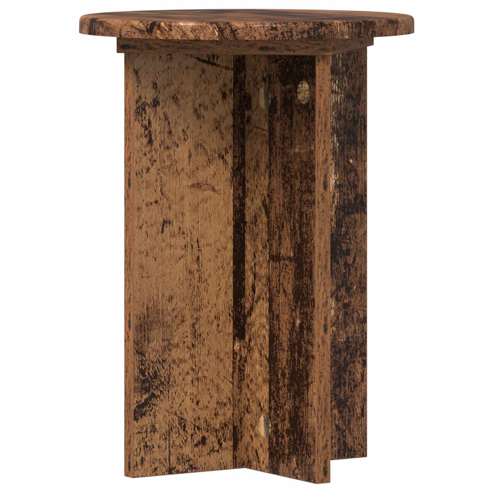 Pflanzenständer 2 pcs Altholz Ø29,5 x 40 cm Holzwerkstoff