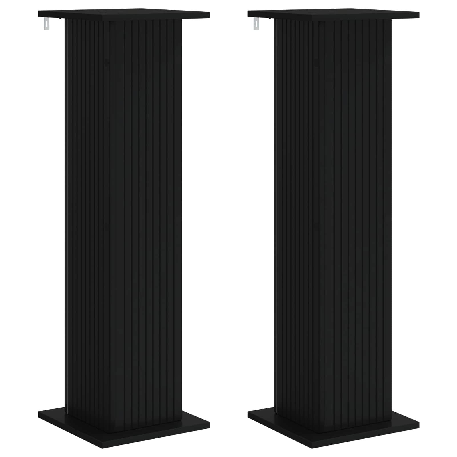Pflanzenständer 2 pcs Schwarz 30,5 x 30 x 100,5 cm