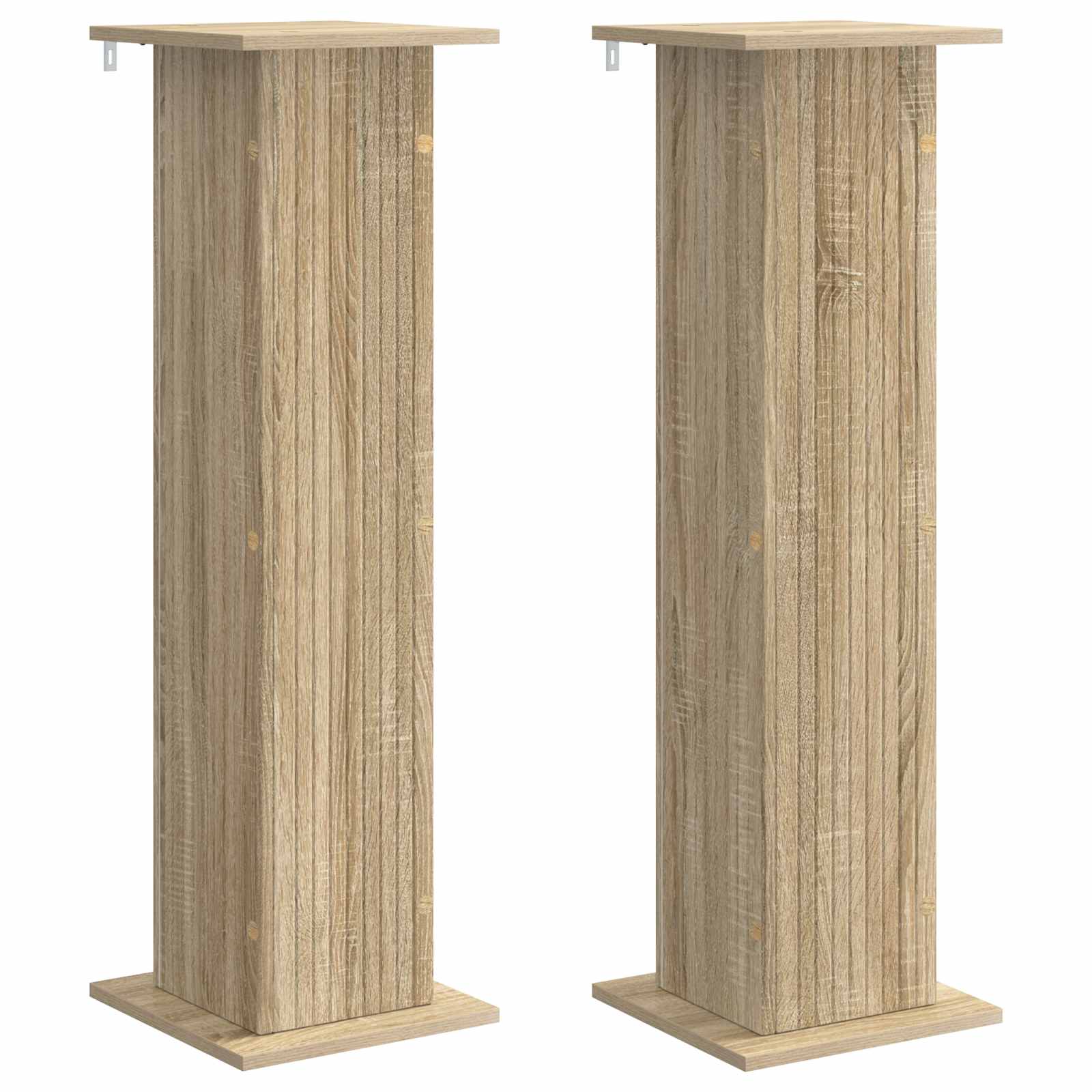 Pflanzenständer 2 pcs Sonoma-Eiche 30,5 x 30 x 100,5 cm