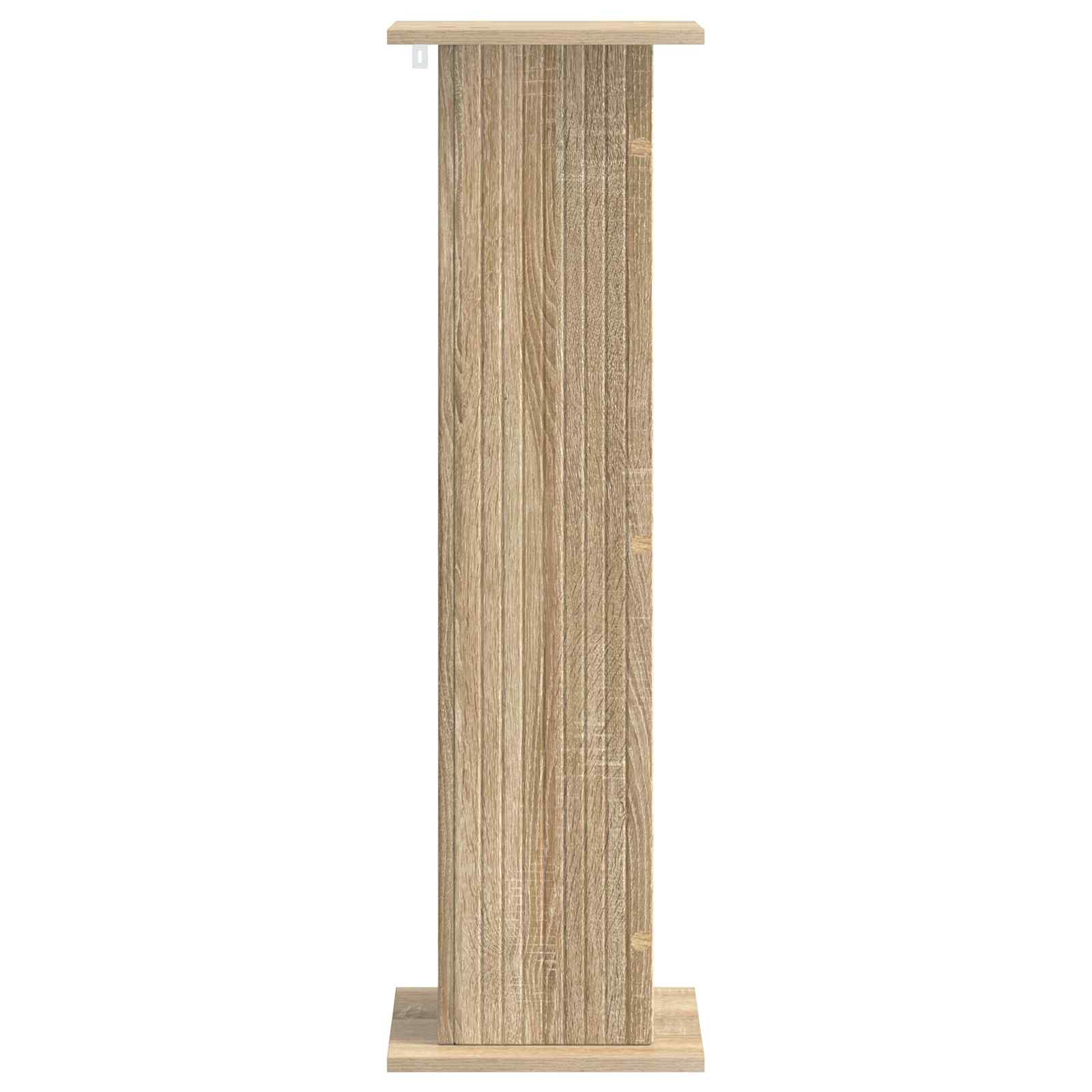 Pflanzenständer 2 pcs Sonoma-Eiche 30,5 x 30 x 100,5 cm