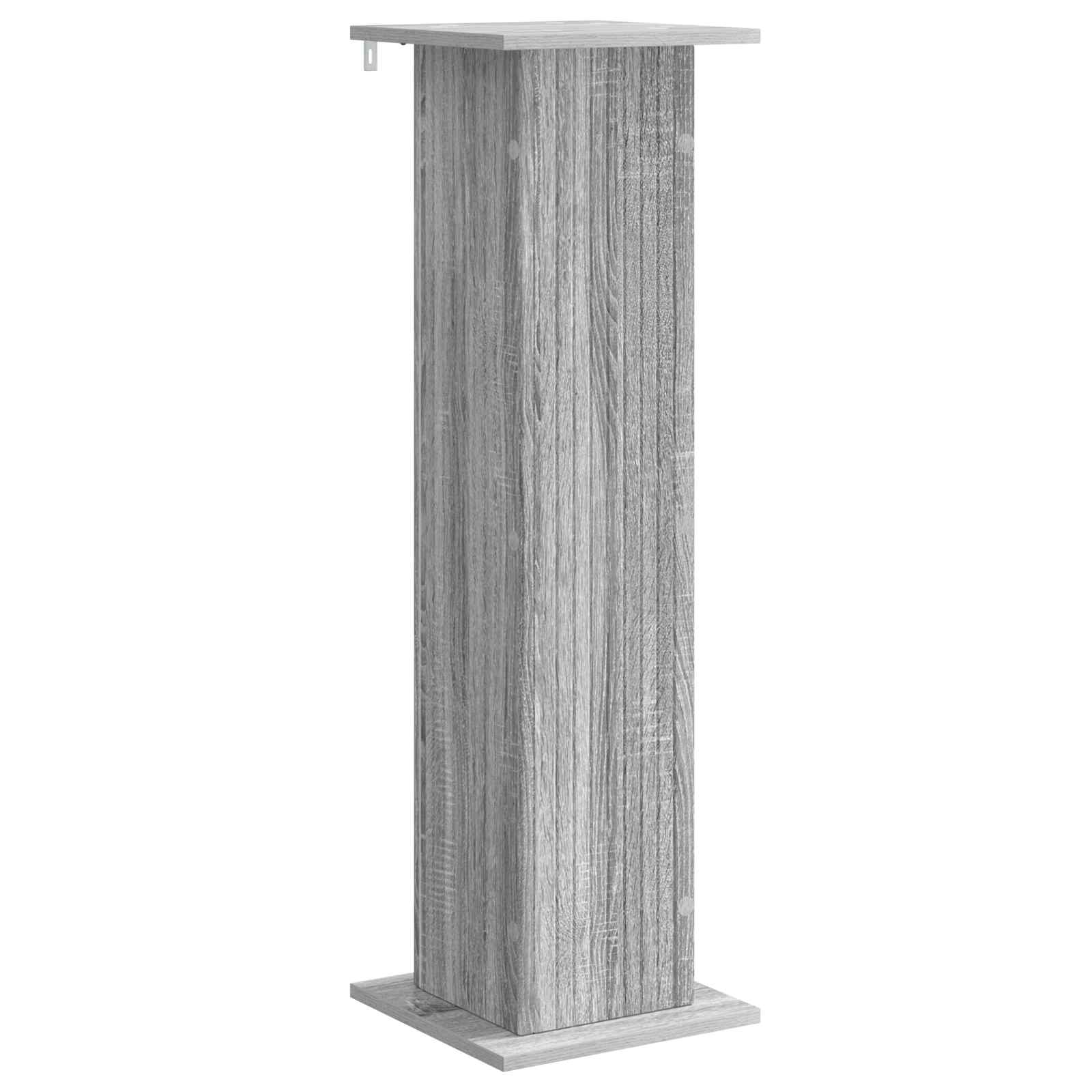Pflanzenständer 2 pcs Graues Sonoma 30,5 x 30 x 100,5 cm