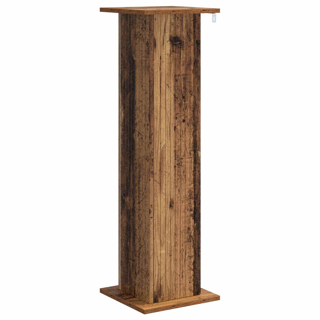 Pflanzenständer Altholz 30,5 x 30 x 100,5 cm Holzwerkstoff