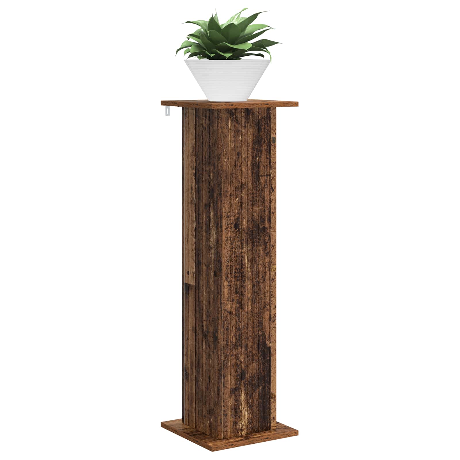 Pflanzenständer Altholz 30,5 x 30 x 100,5 cm Holzwerkstoff