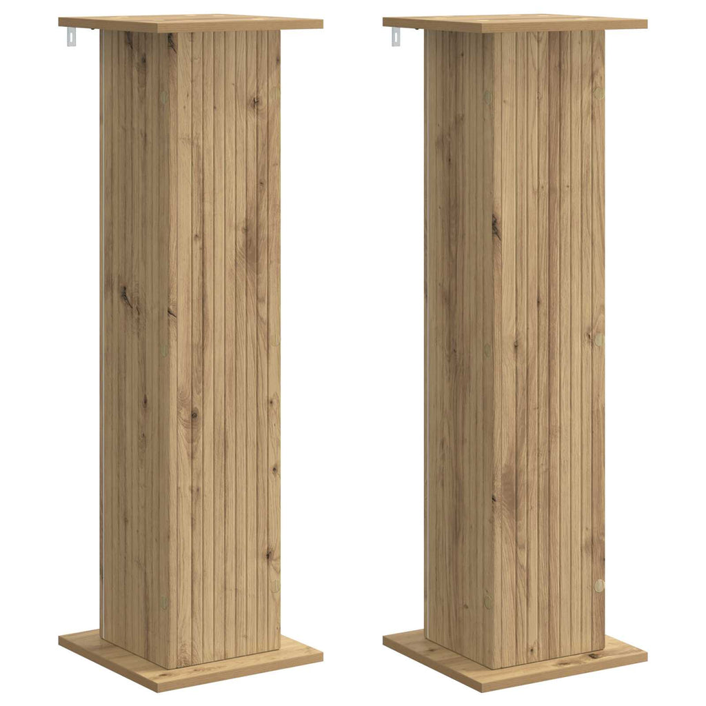 Pflanzenständer 2 pcs Artisan-Eiche 30,5 x 30 x 100,5 cm