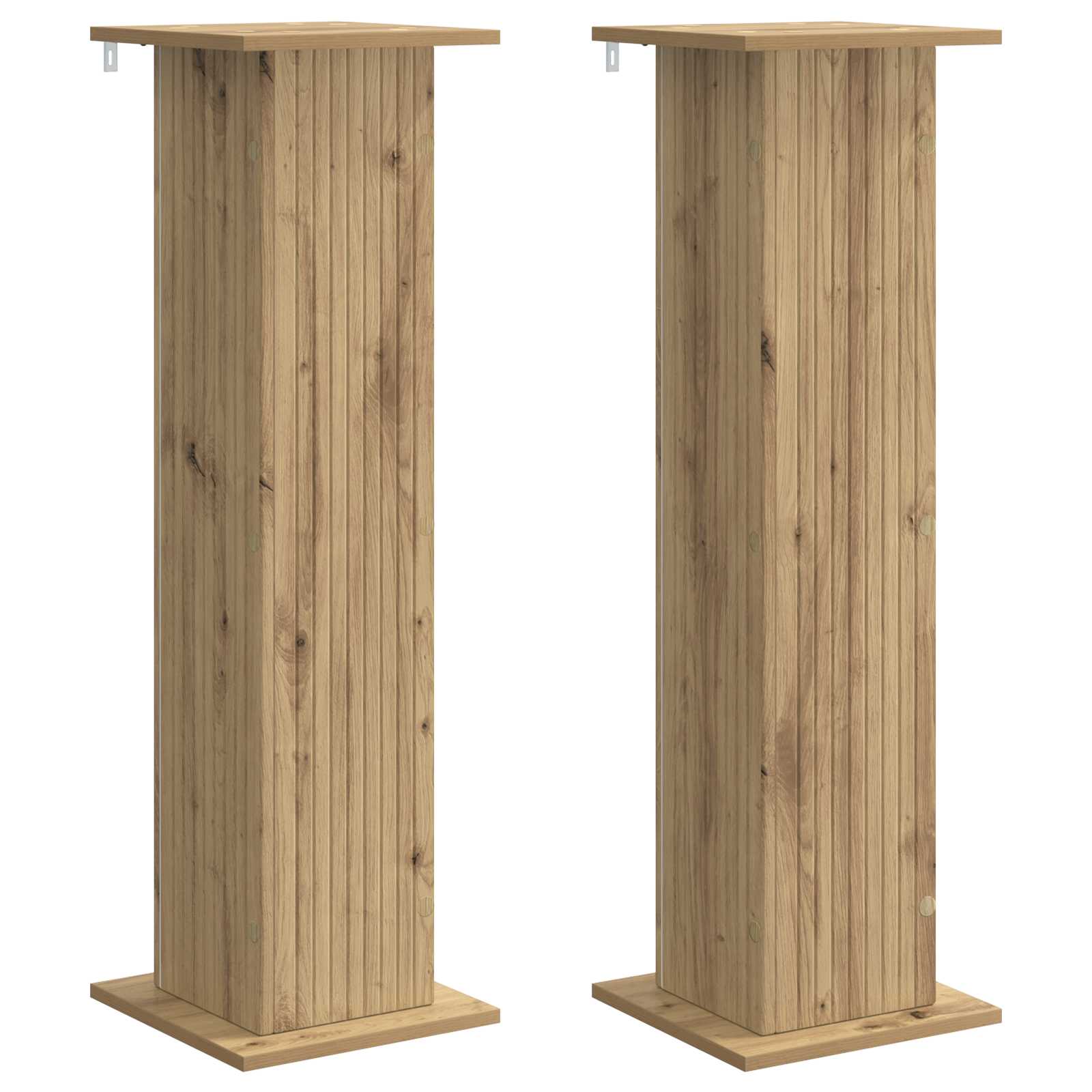 Pflanzenständer 2 pcs Artisan-Eiche 30,5 x 30 x 100,5 cm