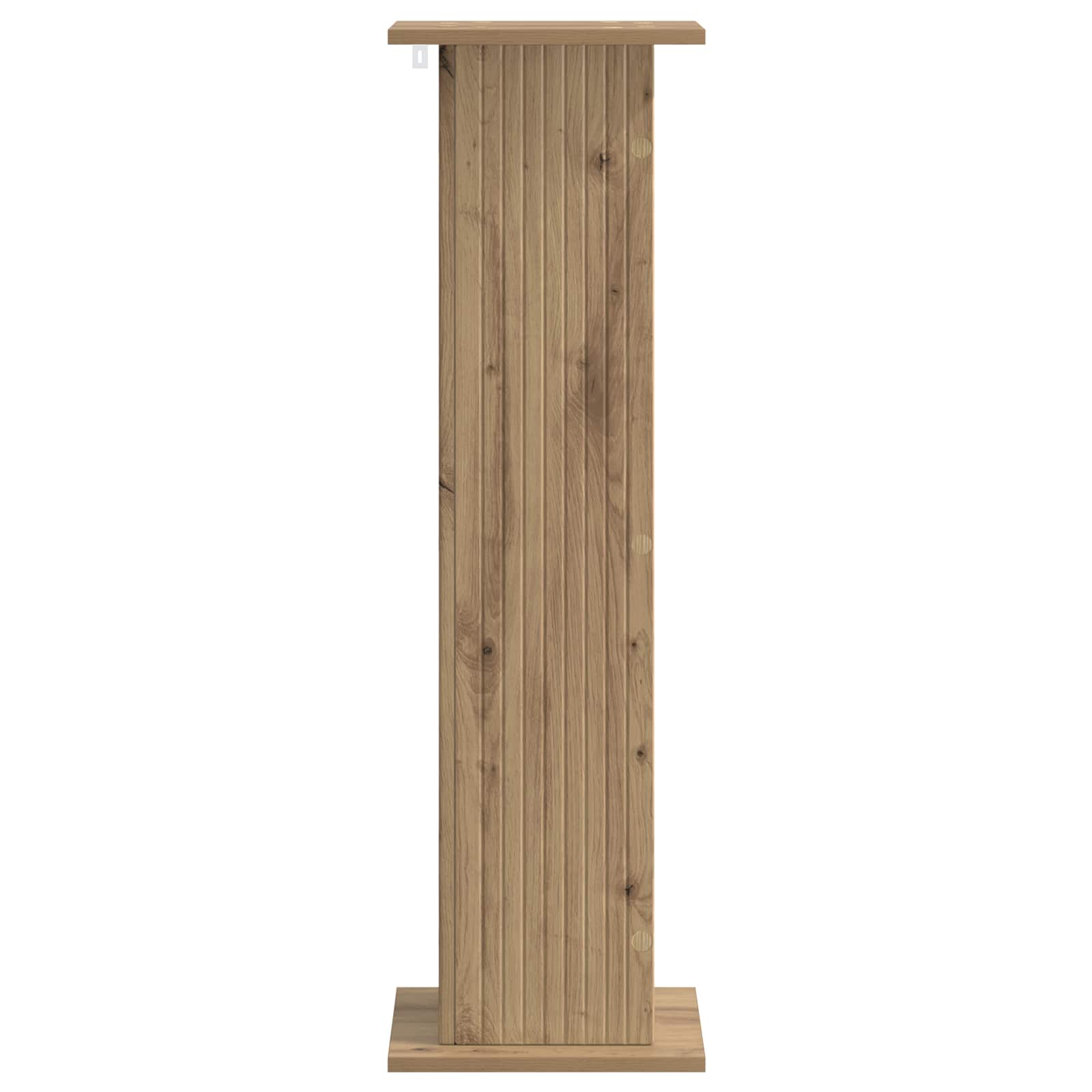 Pflanzenständer 2 pcs Artisan-Eiche 30,5 x 30 x 100,5 cm