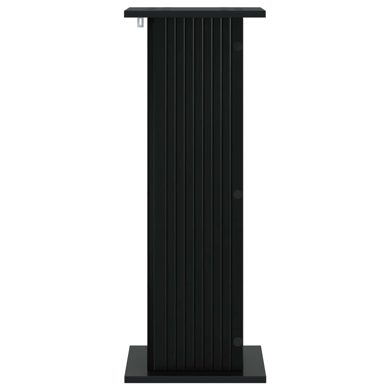 Pflanzenständer 2 pcs Schwarz 30,5 x 30 x 80,5 cm Holzwerkstoff