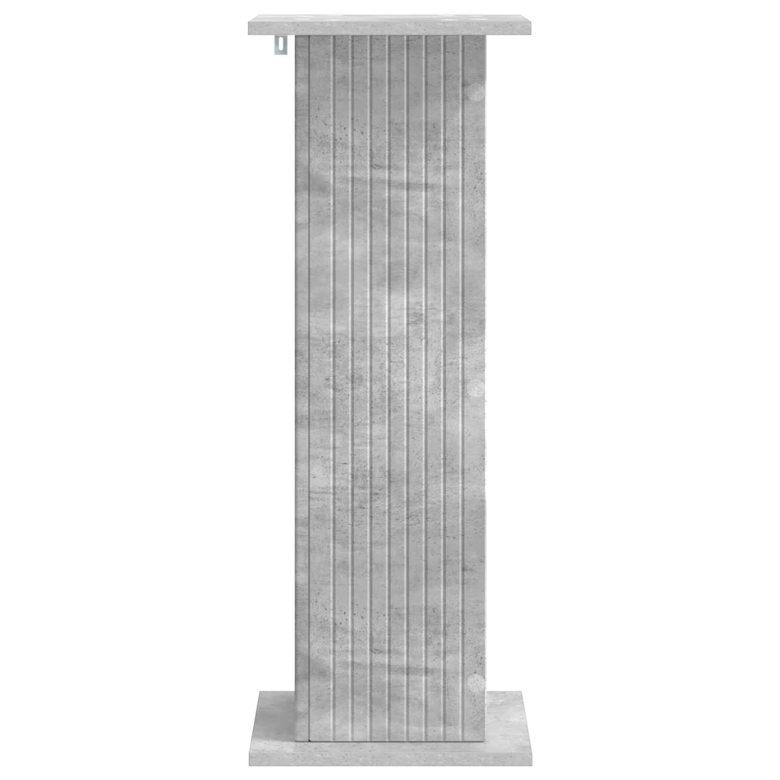 Pflanzenständer 2 pcs Betongrau 30,5 x 30 x 80,5 cm