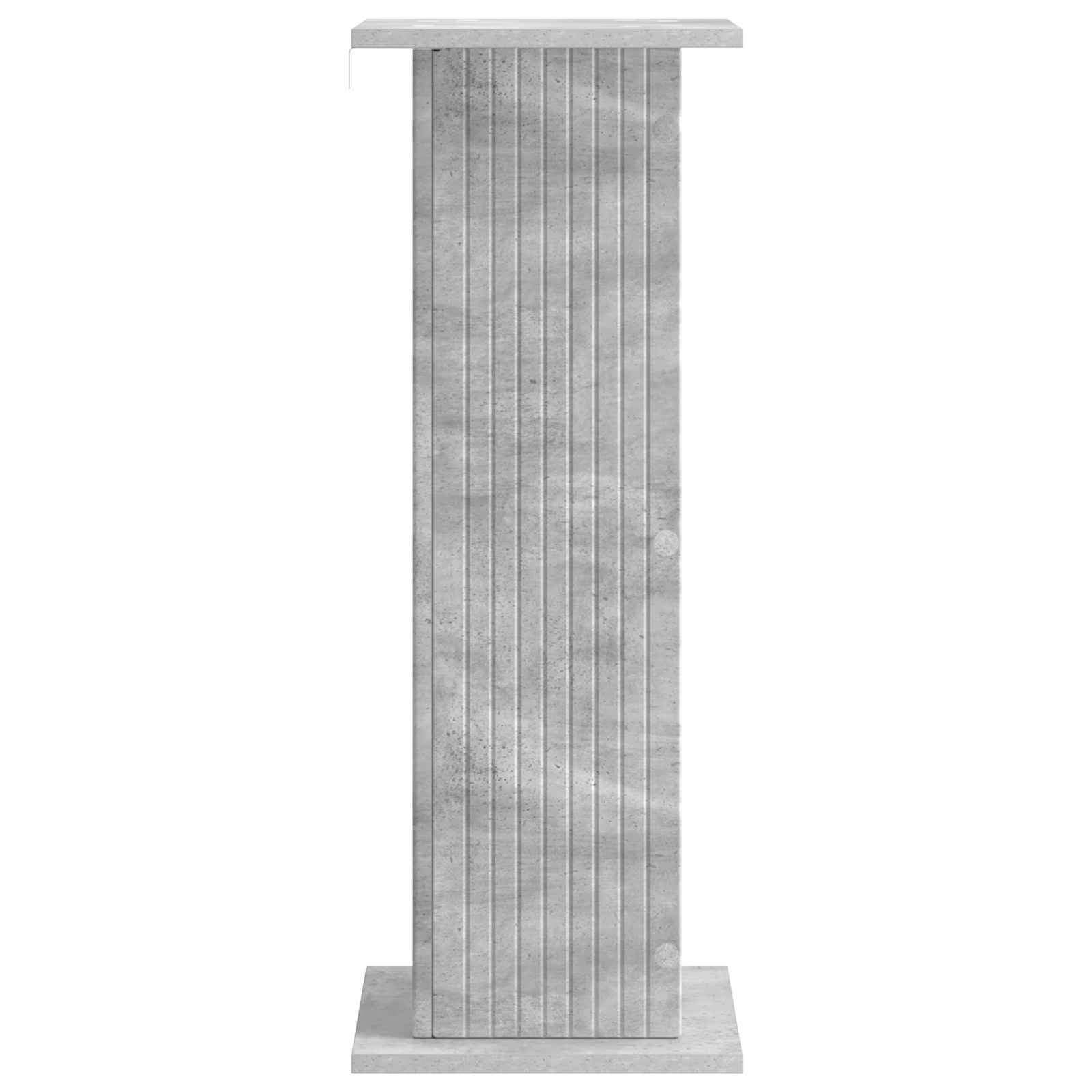 Pflanzenständer 2 pcs Betongrau 30,5 x 30 x 80,5 cm