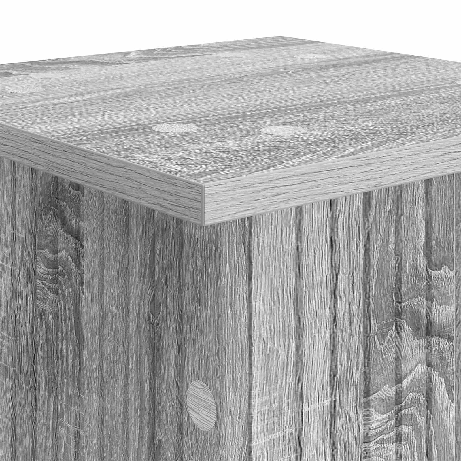 Pflanzenständer 2 pcs Graues Sonoma 30,5 x 30 x 80,5 cm