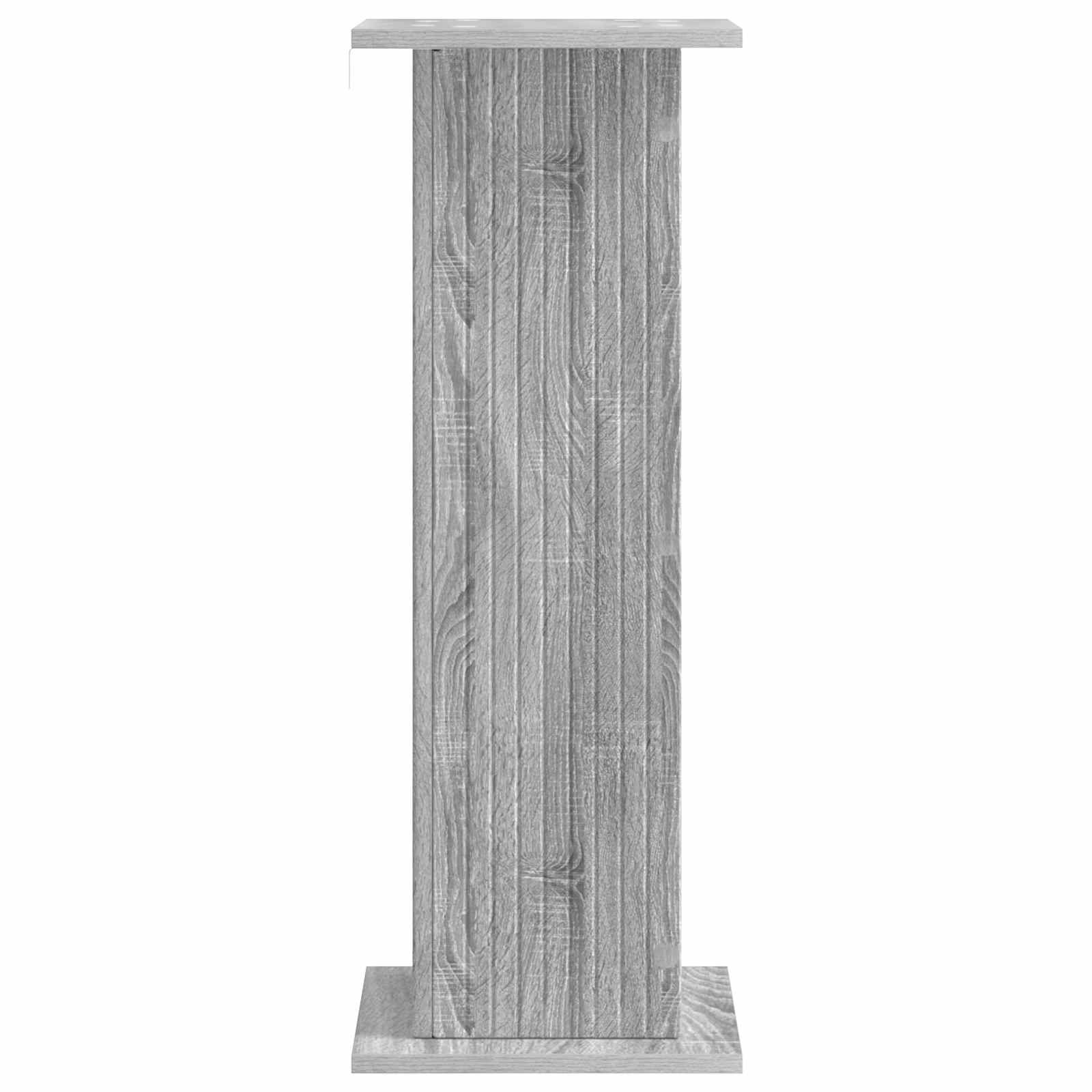 Pflanzenständer 2 pcs Graues Sonoma 30,5 x 30 x 80,5 cm