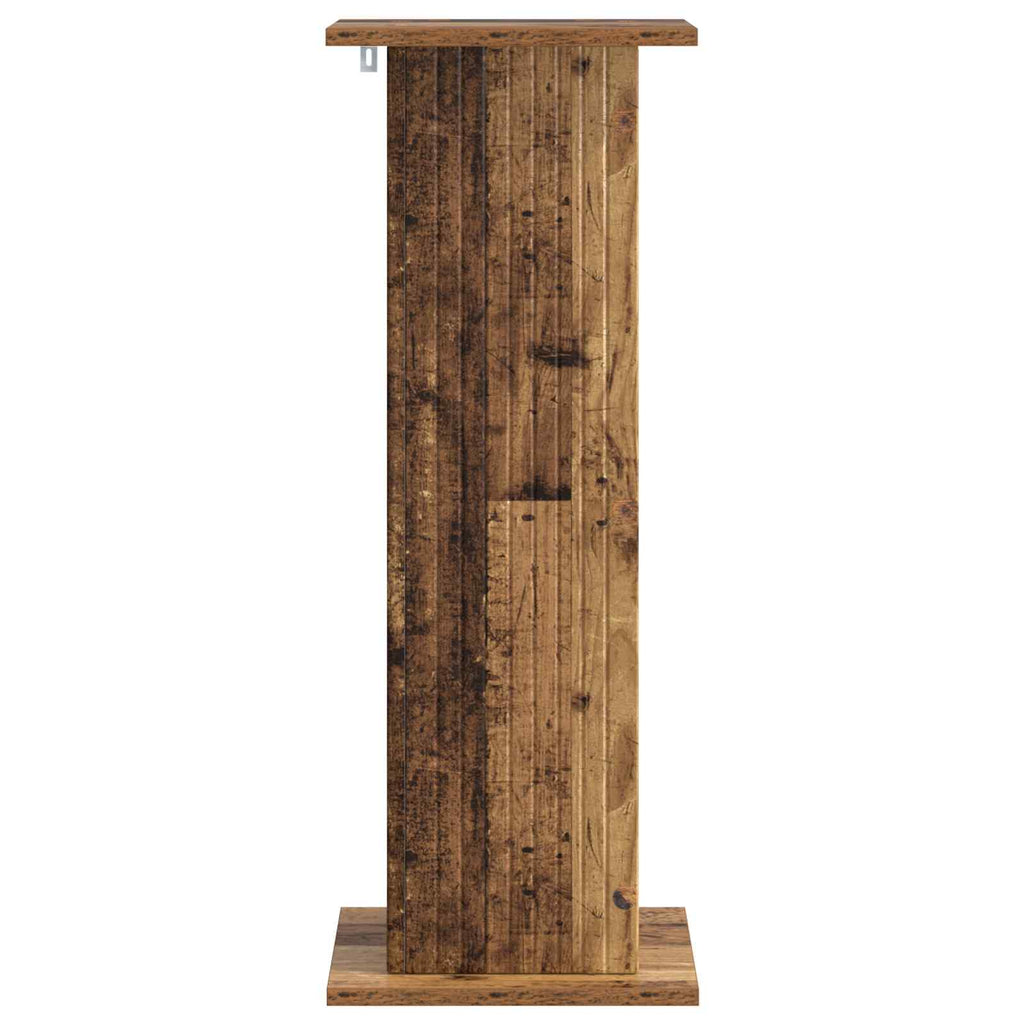 Pflanzenständer Altholz 30,5 x 30 x 80,5 cm Holzwerkstoff