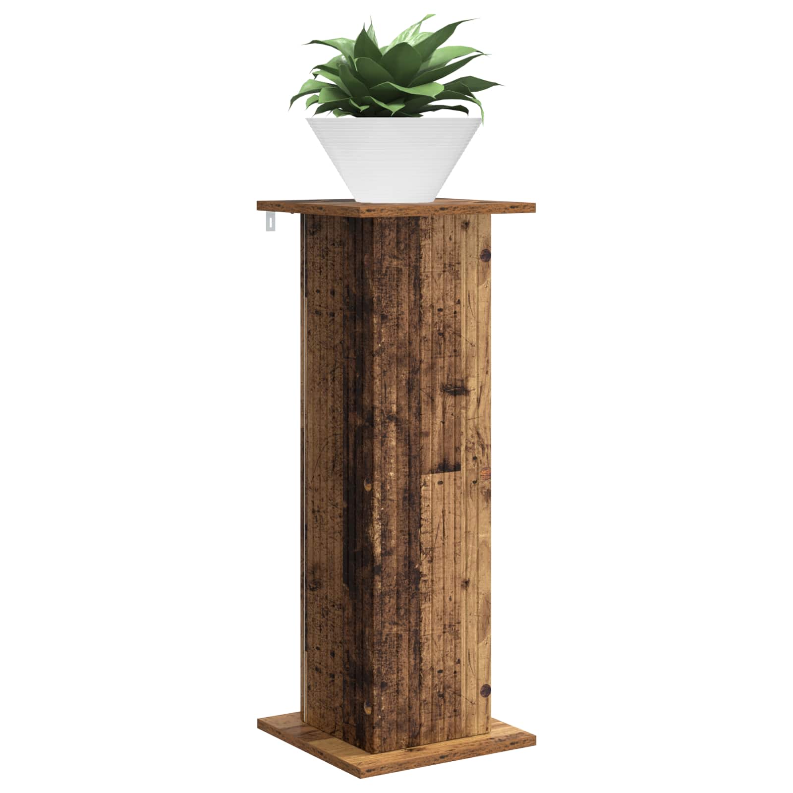 Pflanzenständer 2 pcs Altholz 30,5 x 30 x 80,5 cm Holzwerkstoff