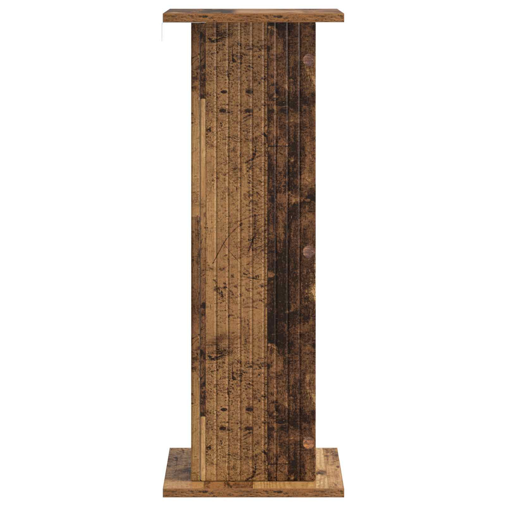 Pflanzenständer 2 pcs Altholz 30,5 x 30 x 80,5 cm Holzwerkstoff