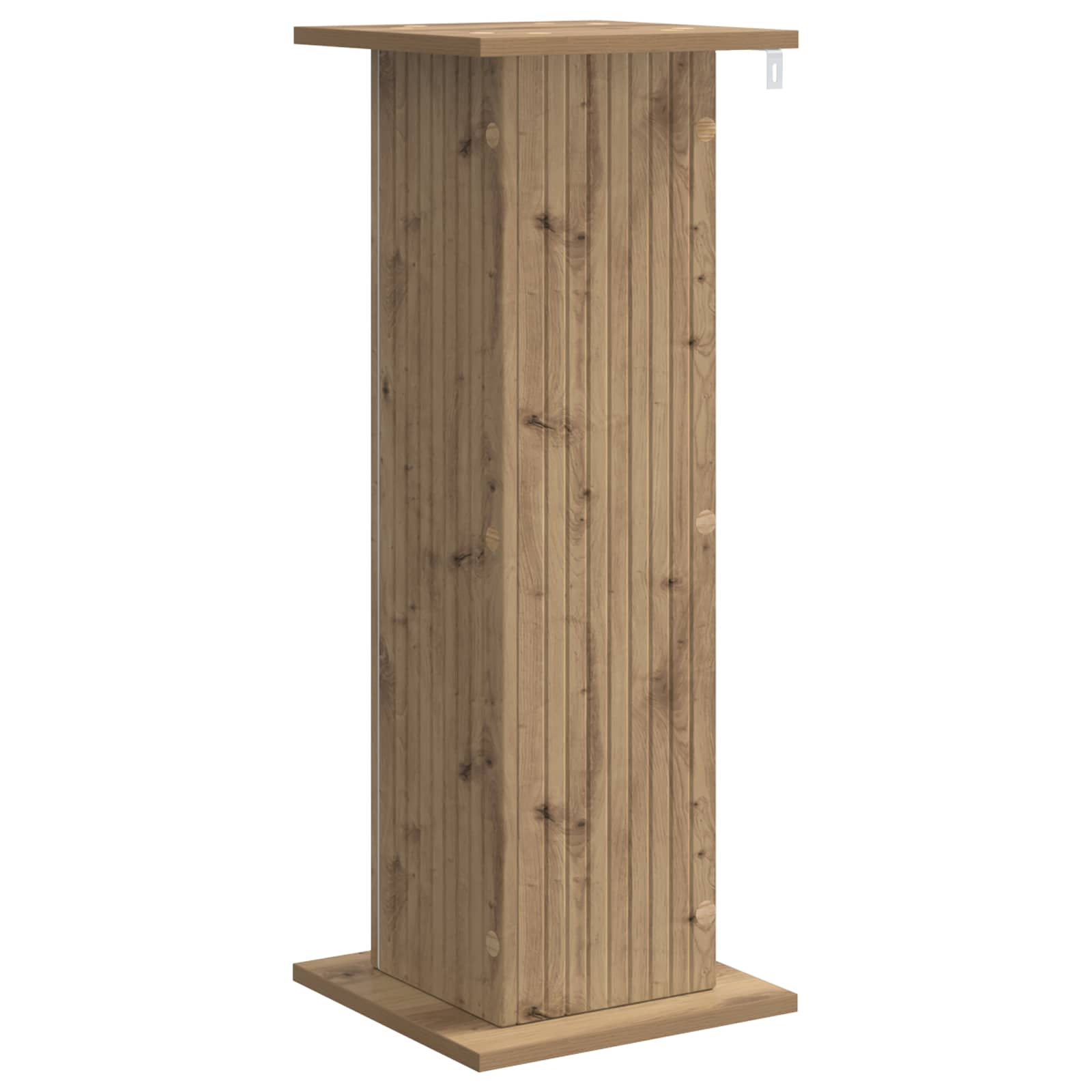 Pflanzenständer Artisan-Eiche 30,5 x 30 x 80,5 cm Holzwerkstoff