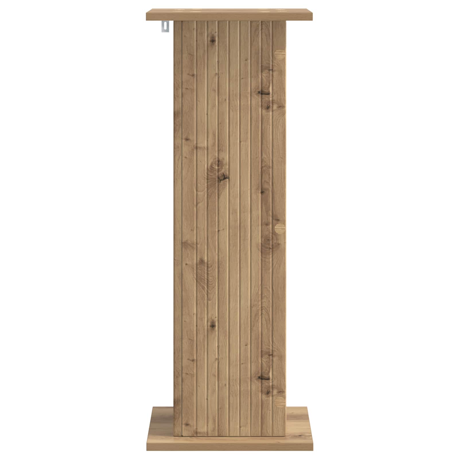 Pflanzenständer Artisan-Eiche 30,5 x 30 x 80,5 cm Holzwerkstoff