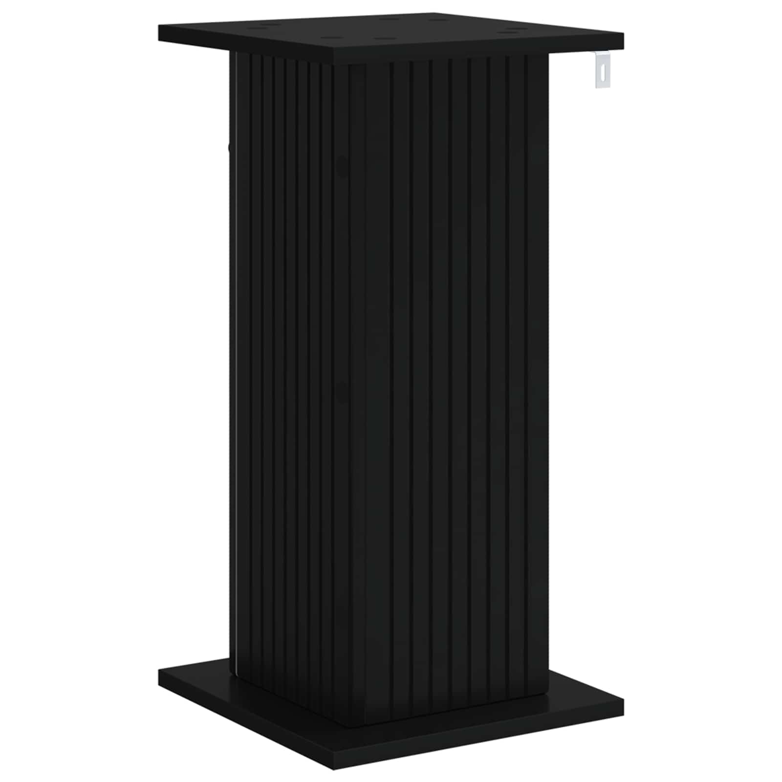 Pflanzenständer 2 pcs Schwarz 30,5 x 30 x 60,5 cm Holzwerkstoff