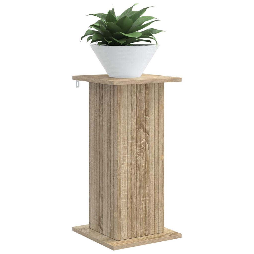 Pflanzenständer Sonoma-Eiche 30,5 x 30 x 60,5 cm Holzwerkstoff