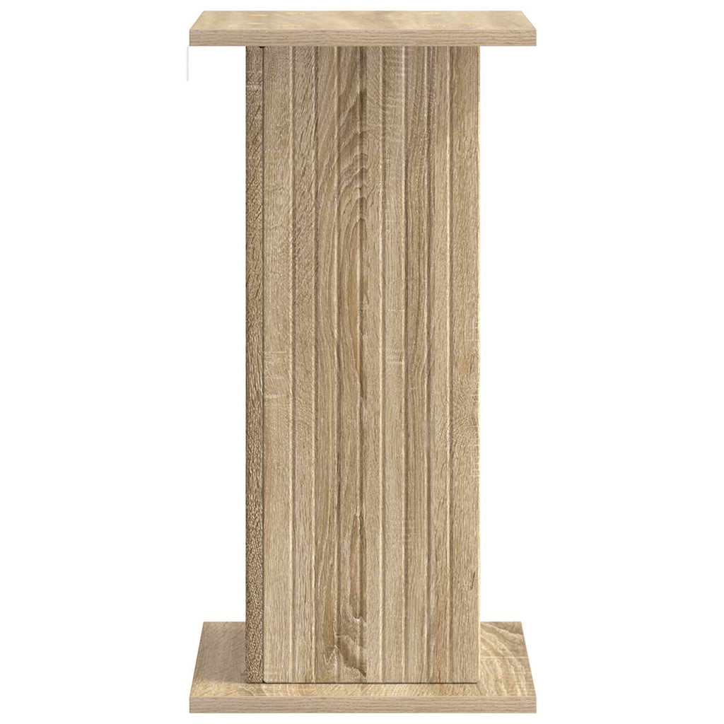 Pflanzenständer 2 pcs Sonoma-Eiche 30,5 x 30 x 60,5 cm