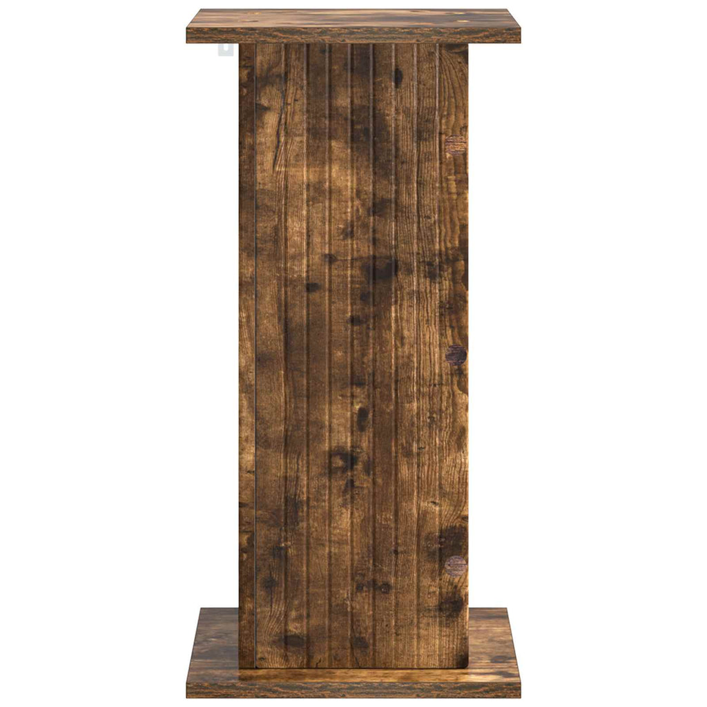 Pflanzenständer 2 pcs Geräucherte Eiche 30,5 x 30 x 60,5 cm