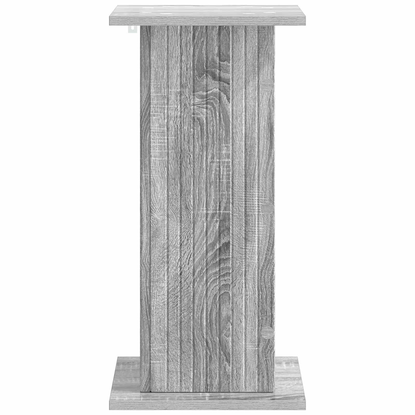 Pflanzenständer 2 pcs Graues Sonoma 30,5 x 30 x 60,5 cm