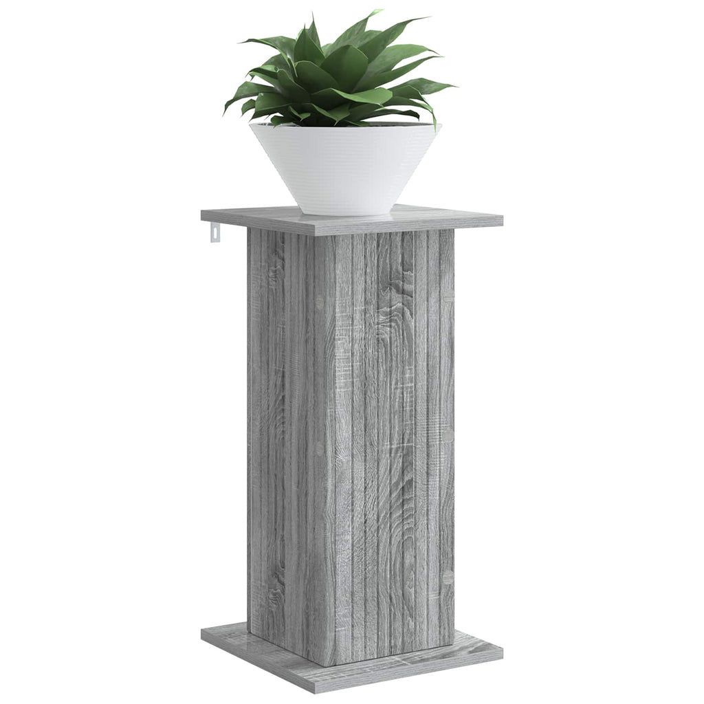Pflanzenständer 2 pcs Graues Sonoma 30,5 x 30 x 60,5 cm