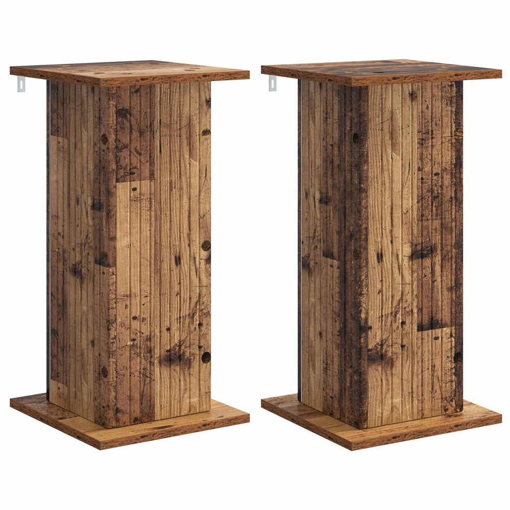 Pflanzenständer 2 pcs Altholz 30,5 x 30 x 60,5 cm Holzwerkstoff