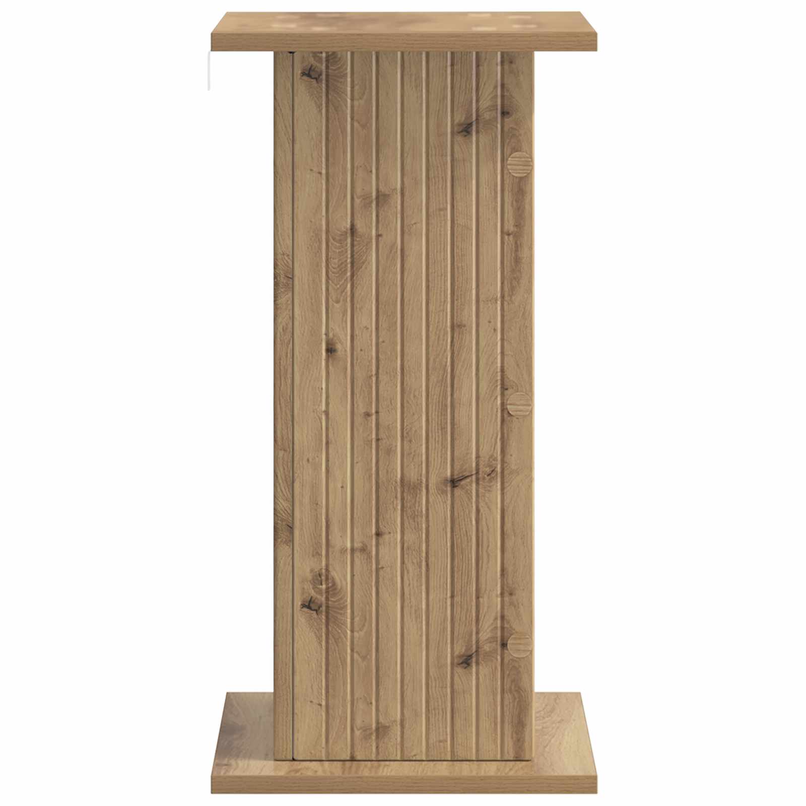 Pflanzenständer Artisan-Eiche 30,5 x 30 x 60,5 cm Holzwerkstoff