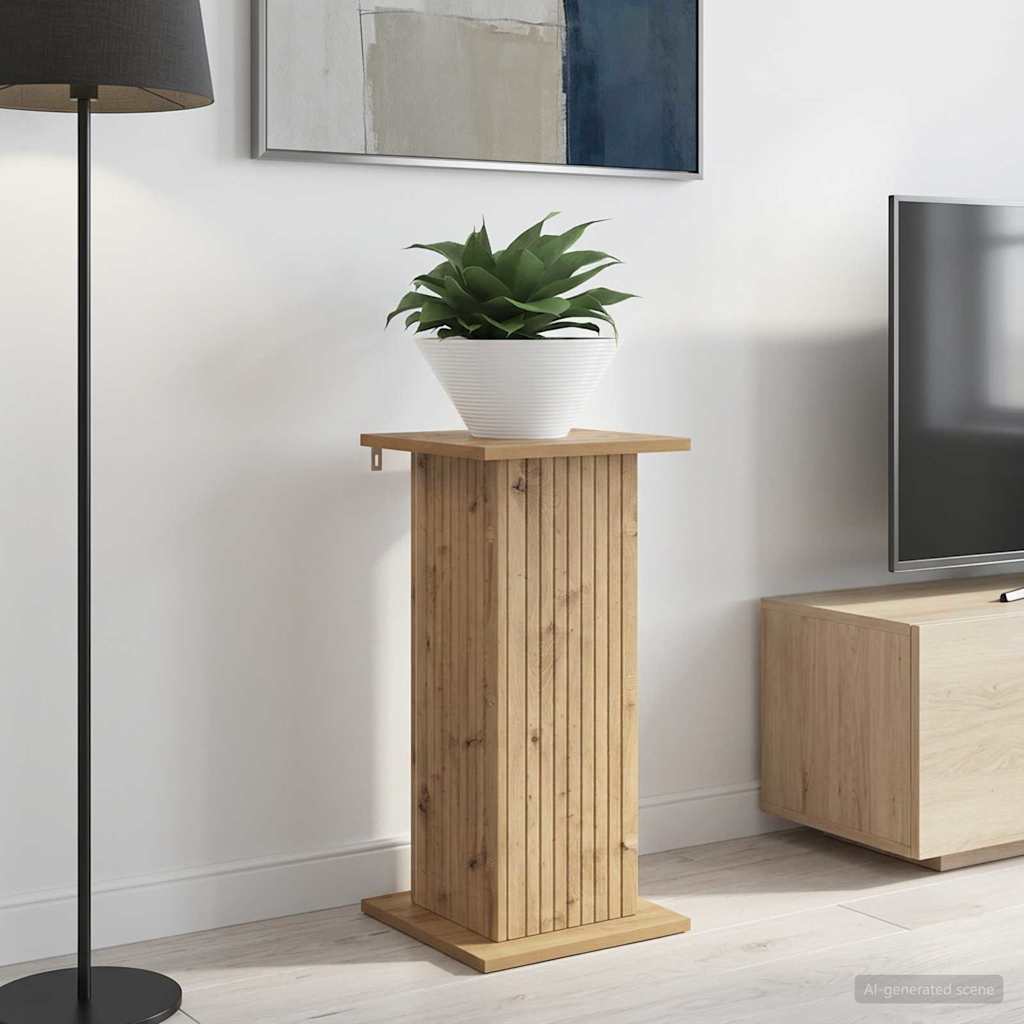 Pflanzenständer 2 pcs Artisan-Eiche 30,5 x 30 x 60,5 cm