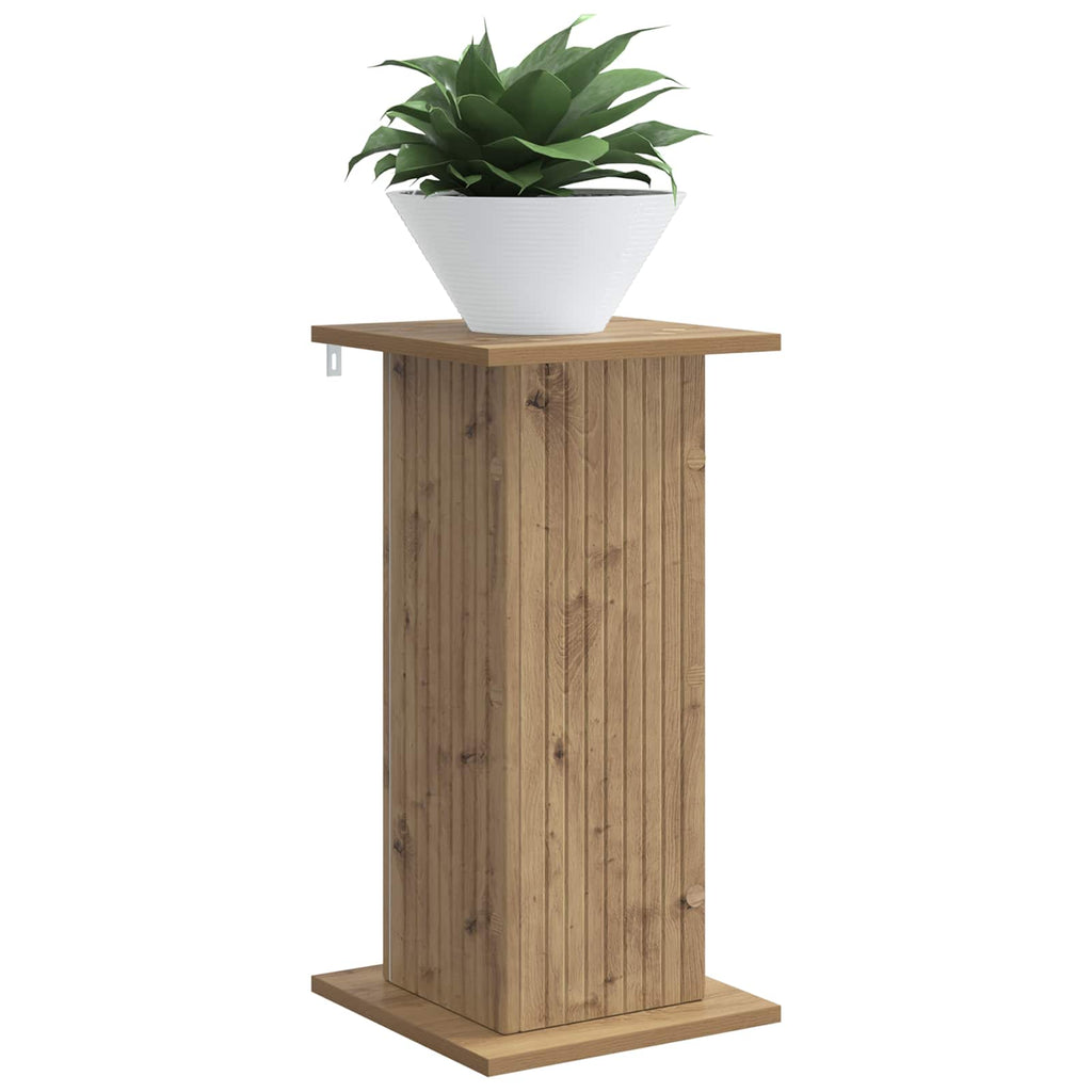 Pflanzenständer 2 pcs Artisan-Eiche 30,5 x 30 x 60,5 cm