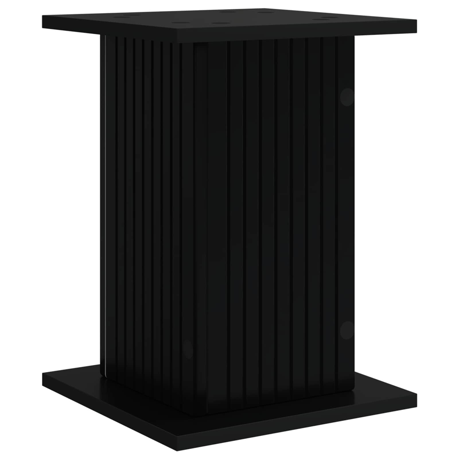 Pflanzenständer 2 pcs Schwarz 30,5 x 30 x 43 cm Holzwerkstoff