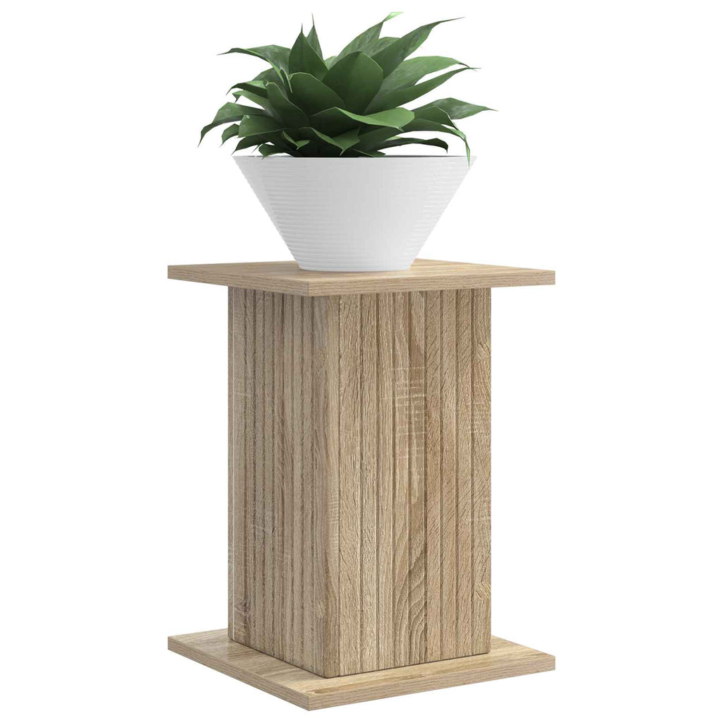 Pflanzenständer 2 pcs Sonoma-Eiche 30,5 x 30 x 43 cm