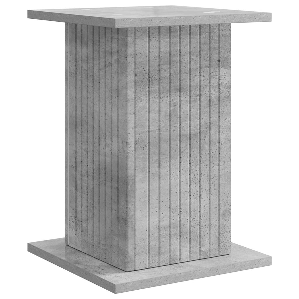 Pflanzenständer 2 pcs Betongrau 30,5 x 30 x 43 cm Holzwerkstoff