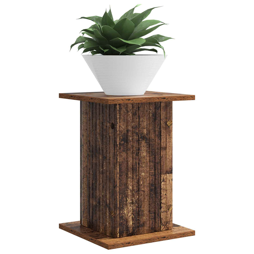 Pflanzenständer 2 pcs Altholz 30,5 x 30 x 43 cm Holzwerkstoff
