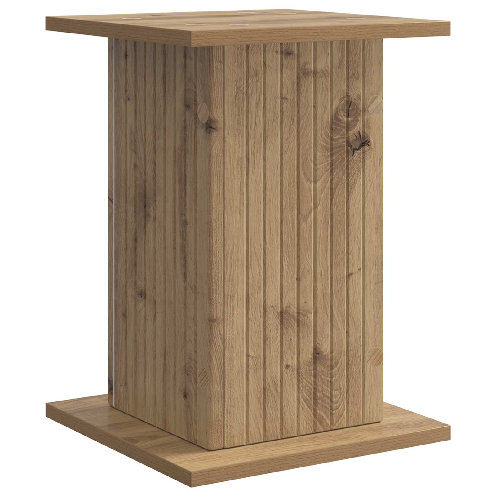 Pflanzenständer Artisan-Eiche 30,5 x 30 x 43 cm Holzwerkstoff