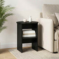 Seitenschrank Schwarz Ø40 x 50 cm Holzwerkstoff