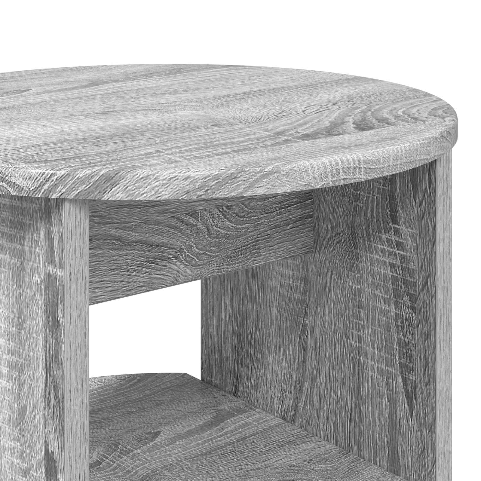 Seitenschrank Graues Sonoma Ø40 x 50 cm Holzwerkstoff