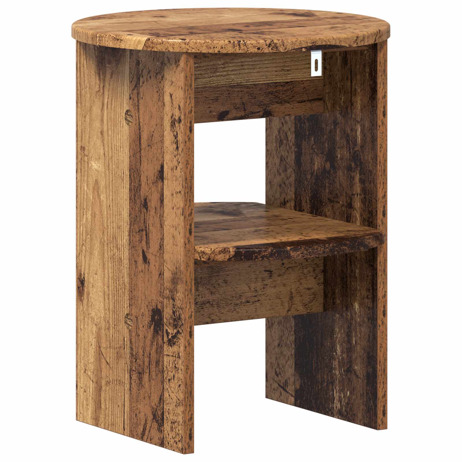 Seitenschrank Altholz Ø40 x 50 cm Holzwerkstoff