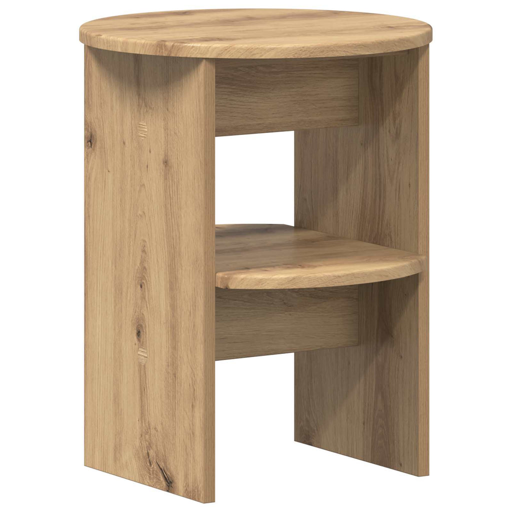 Seitenschrank 2 pcs Artisan-Eiche Ø40 x 50 cm Holzwerkstoff