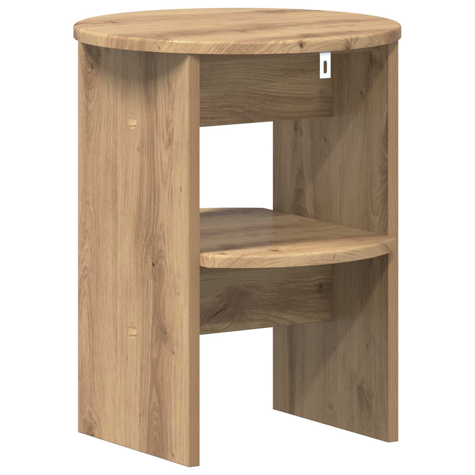 Seitenschrank 2 pcs Artisan-Eiche Ø40 x 50 cm Holzwerkstoff