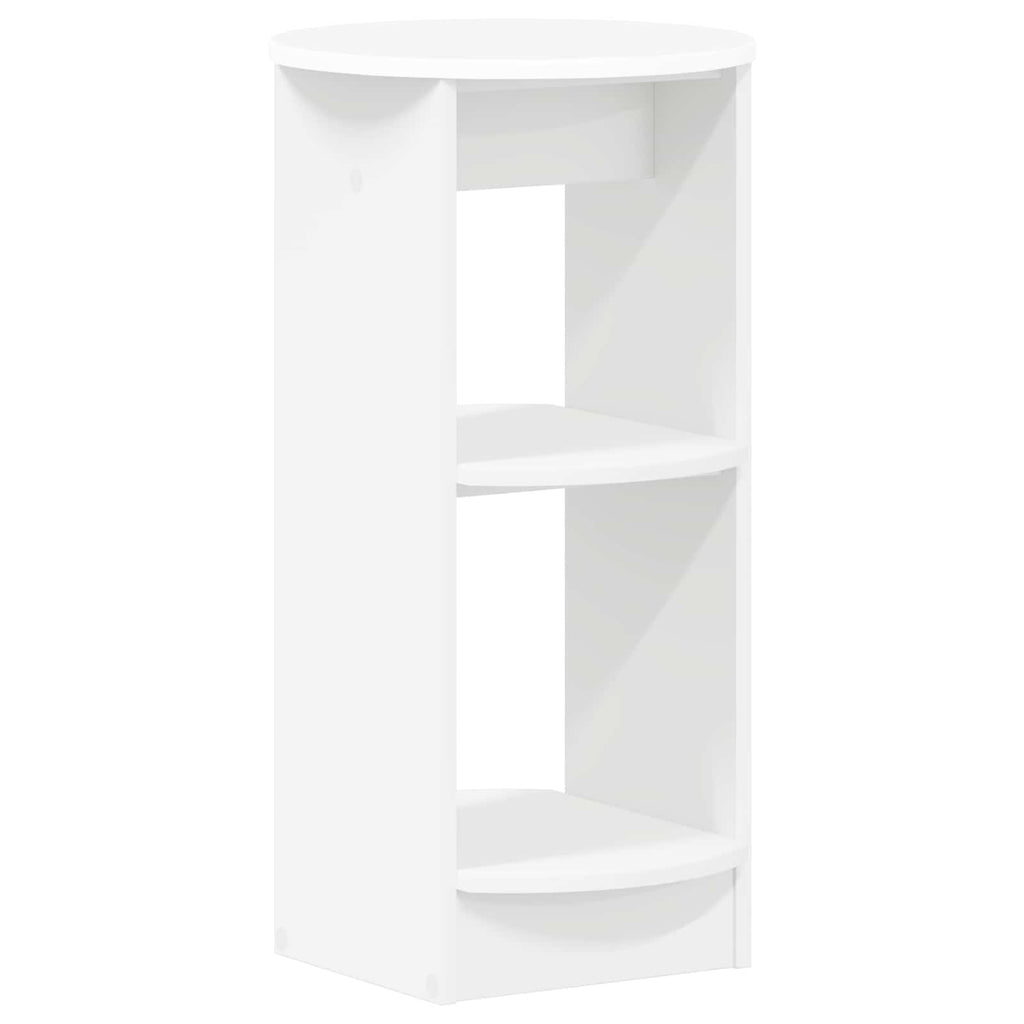 Seitenschrank Weiß Holzwerkstoff