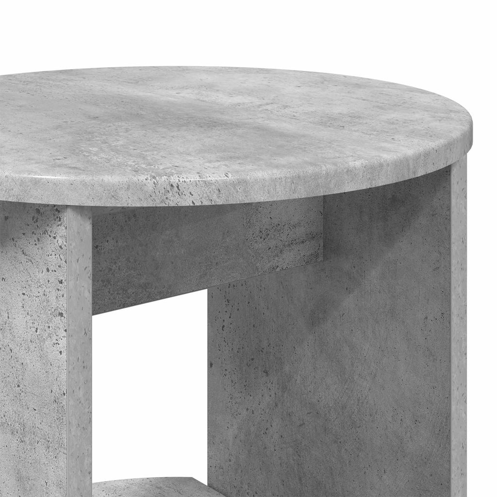 Seitenschrank Betongrau Holzwerkstoff