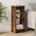 Seitenschrank Geräucherte Eiche 40 x 40 x 75 cm Holzwerkstoff