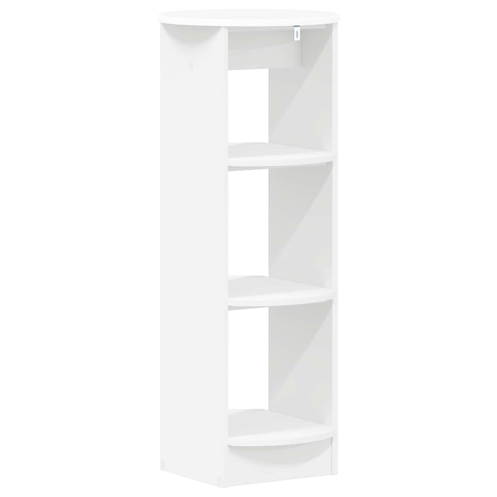 Seitenschrank Weiß 40 x 40 x 100 cm Holzwerkstoff
