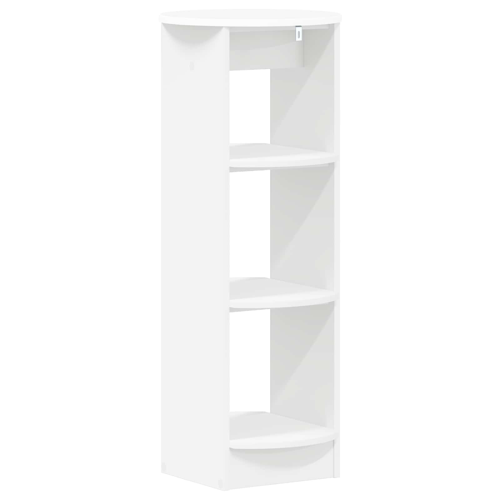 Seitenschrank Weiß 40 x 40 x 100 cm Holzwerkstoff