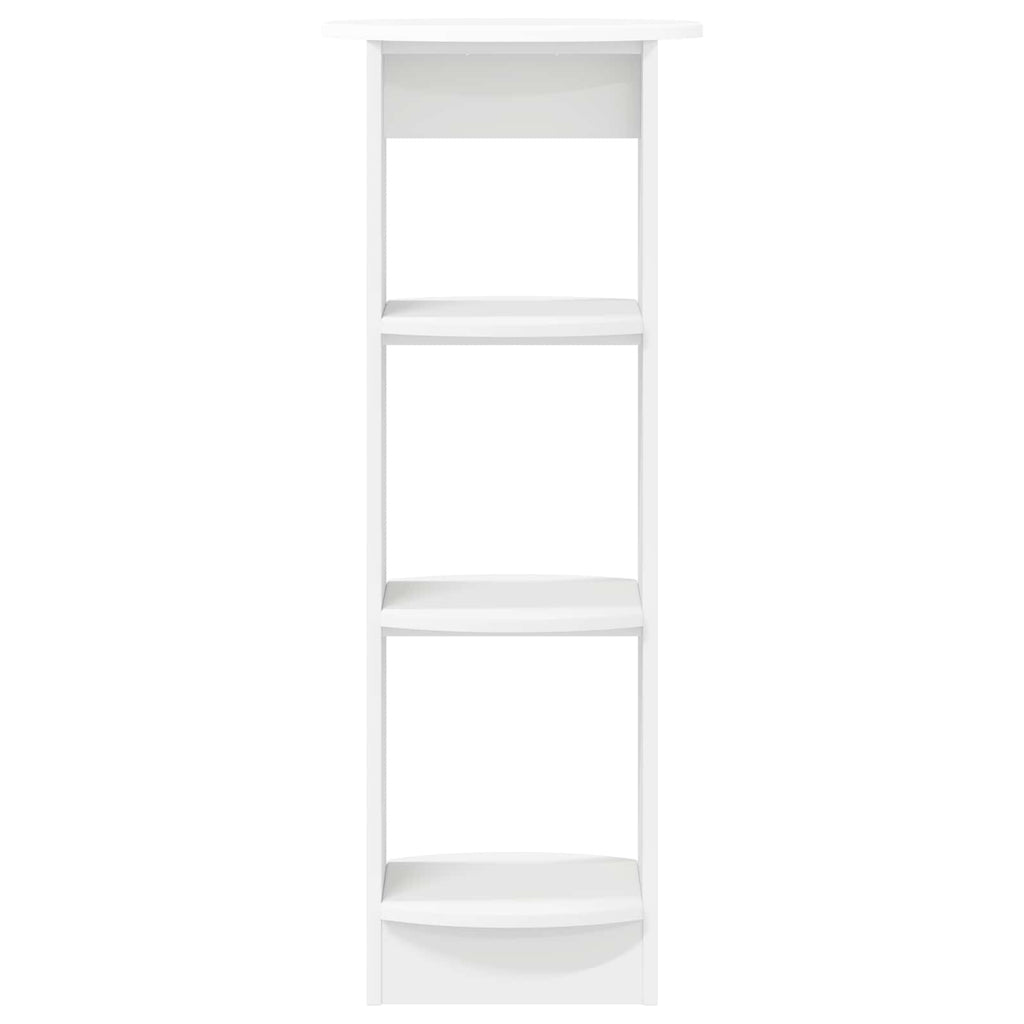 Seitenschrank Weiß 40 x 40 x 100 cm Holzwerkstoff