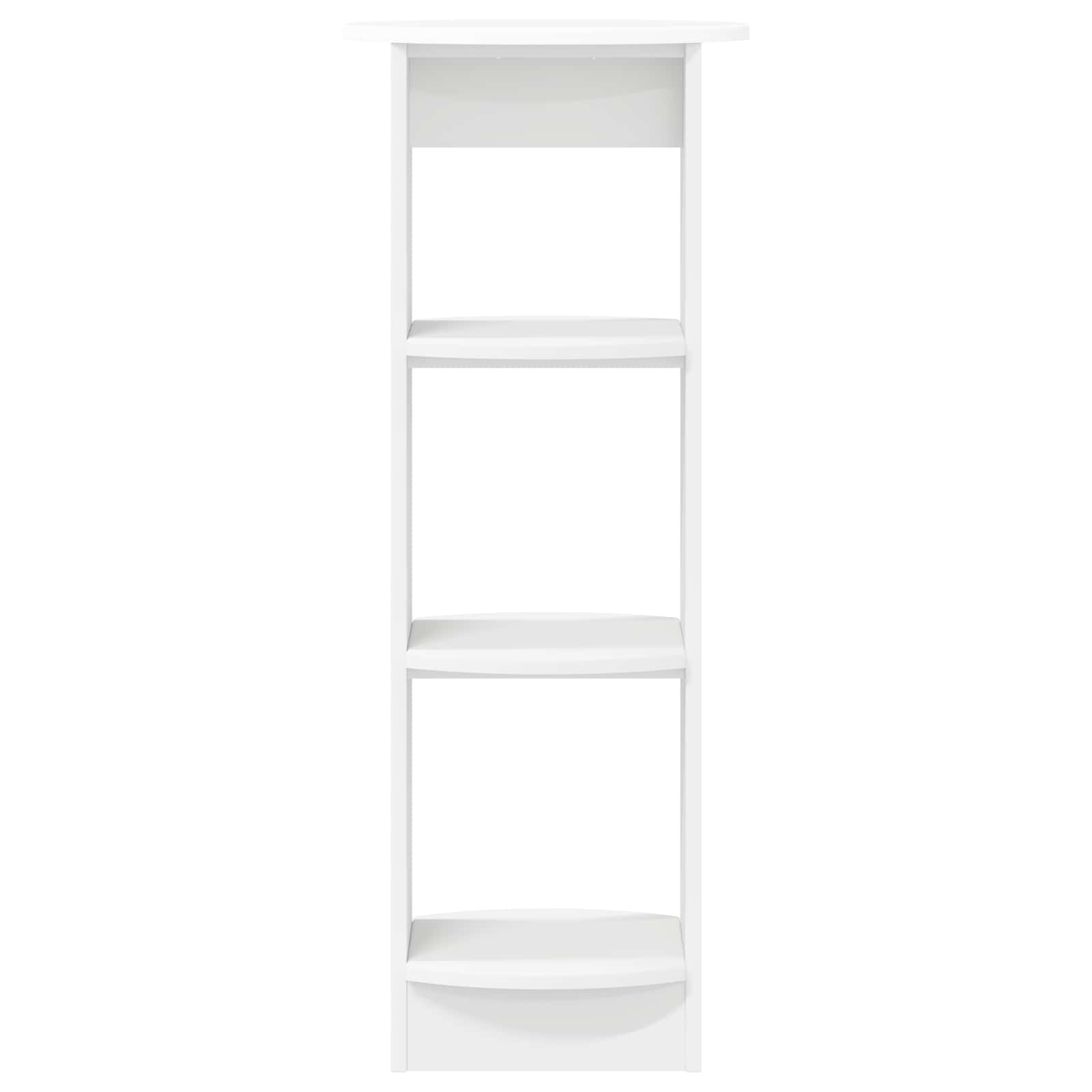 Seitenschrank Weiß 40 x 40 x 100 cm Holzwerkstoff