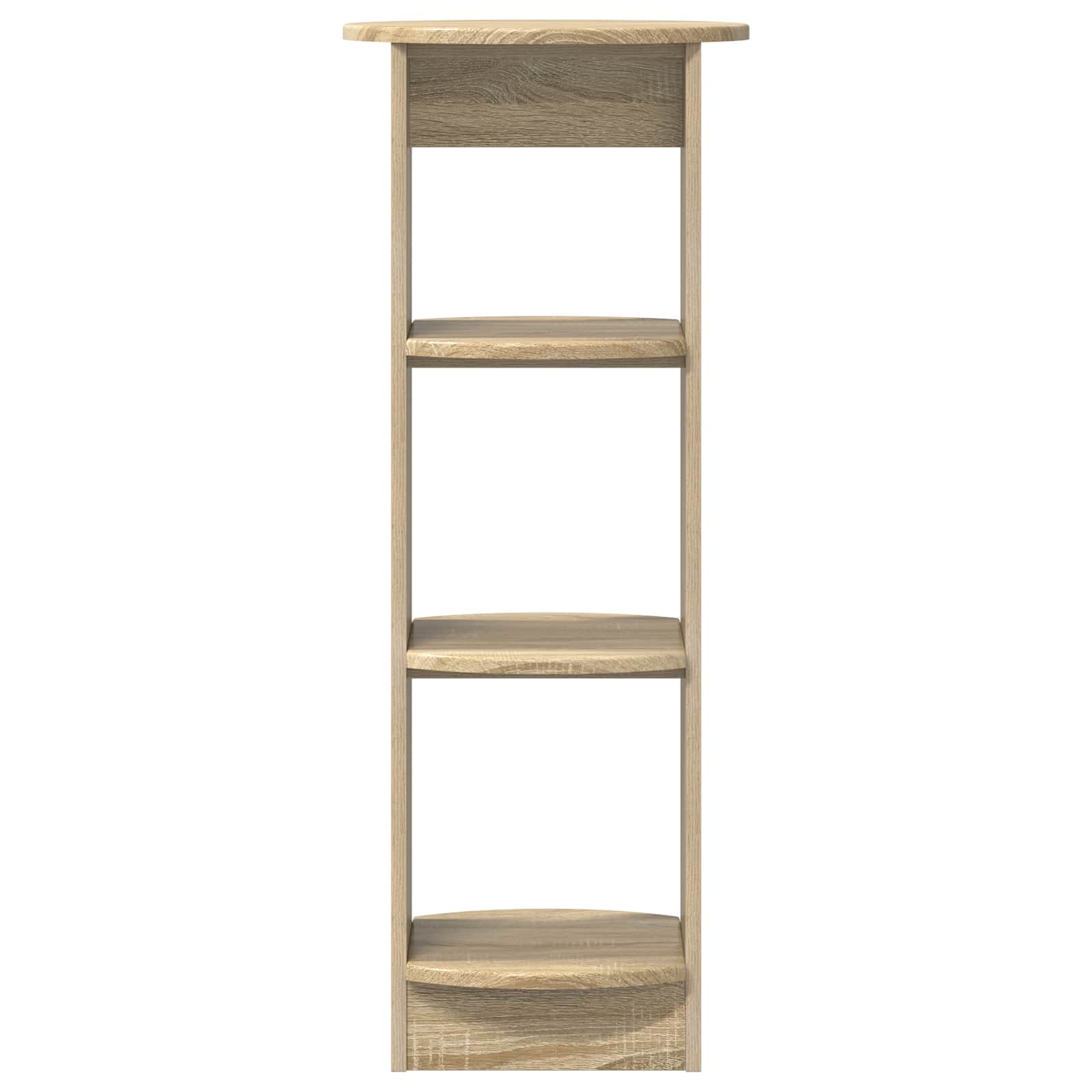 Seitenschrank Sonoma-Eiche 40 x 40 x 100 cm Holzwerkstoff