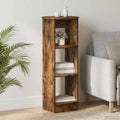 Seitenschrank Geräucherte Eiche 40 x 40 x 100 cm Holzwerkstoff