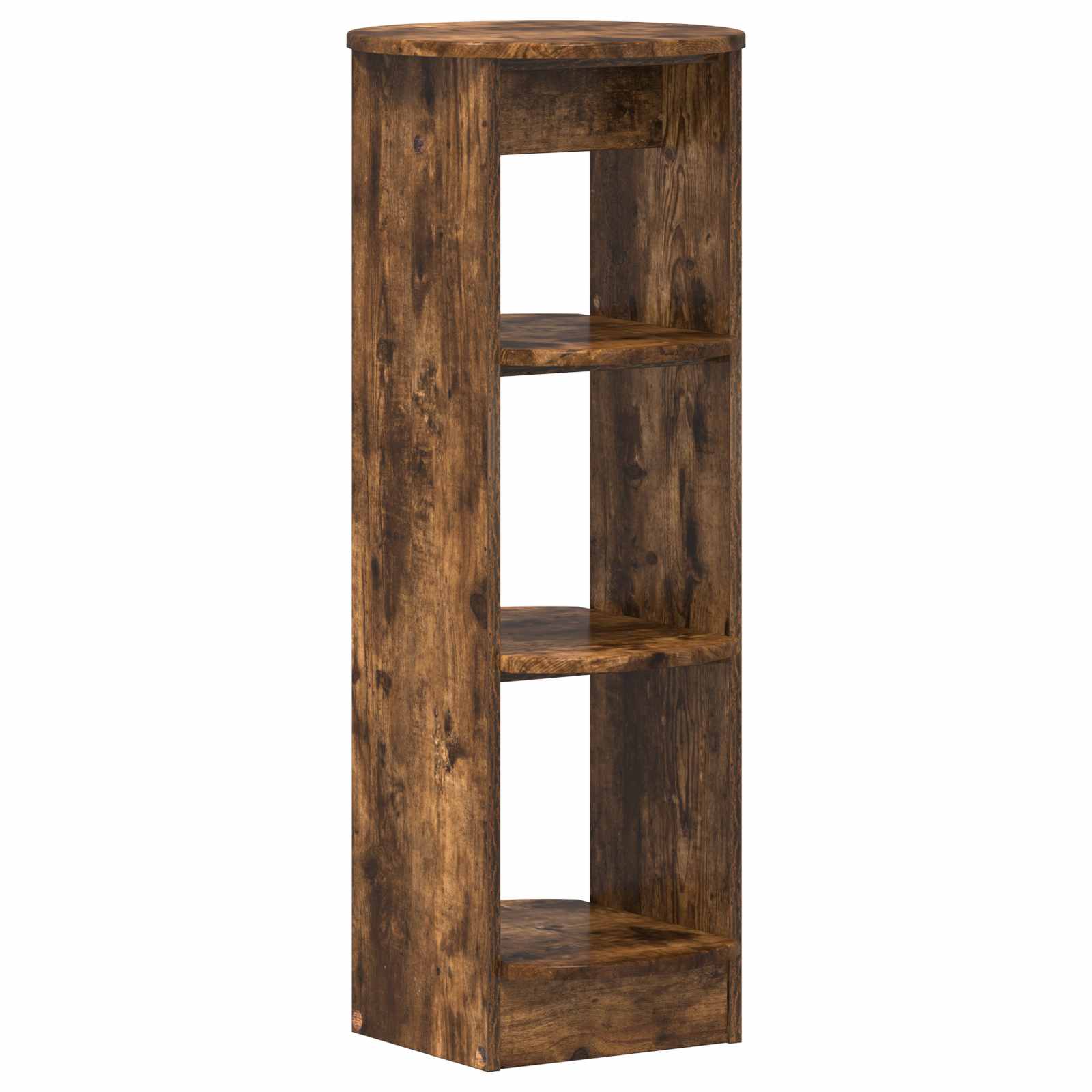 Seitenschrank Geräucherte Eiche 40 x 40 x 100 cm Holzwerkstoff